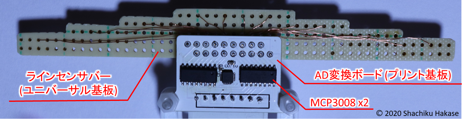 ラインセンサー表